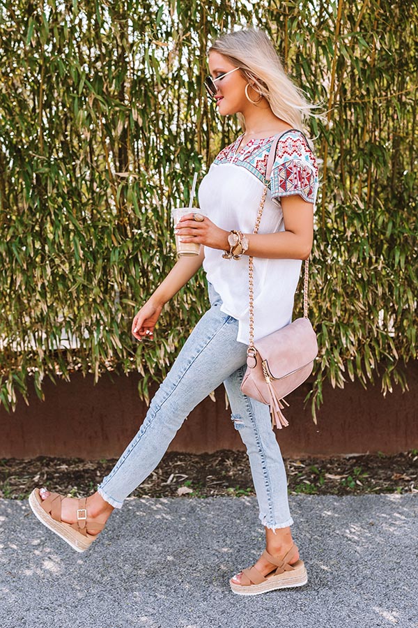 The Tulia Espadrille In Iced Mocha Image - 4