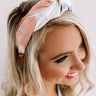 Hard To Top Tie Dye Headband In Peach Image - 1
