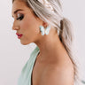 Butterfly Kisses Earrings In Ocean Wave Image - 1