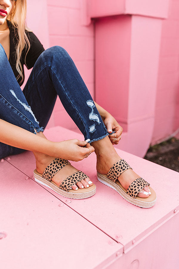 The Avonlea Espadrille In Cheetah Print Image - 2