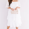 Top Of The World Tiered Dress In White Curves Image - 1