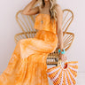 Craving Cabo Tie Dye Maxi In Orange Image - 1