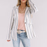 Call Me Chic Stripe Blazer Image - 1