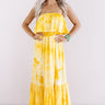 Craving Cabo Tie Dye Maxi In Yellow Image - 1