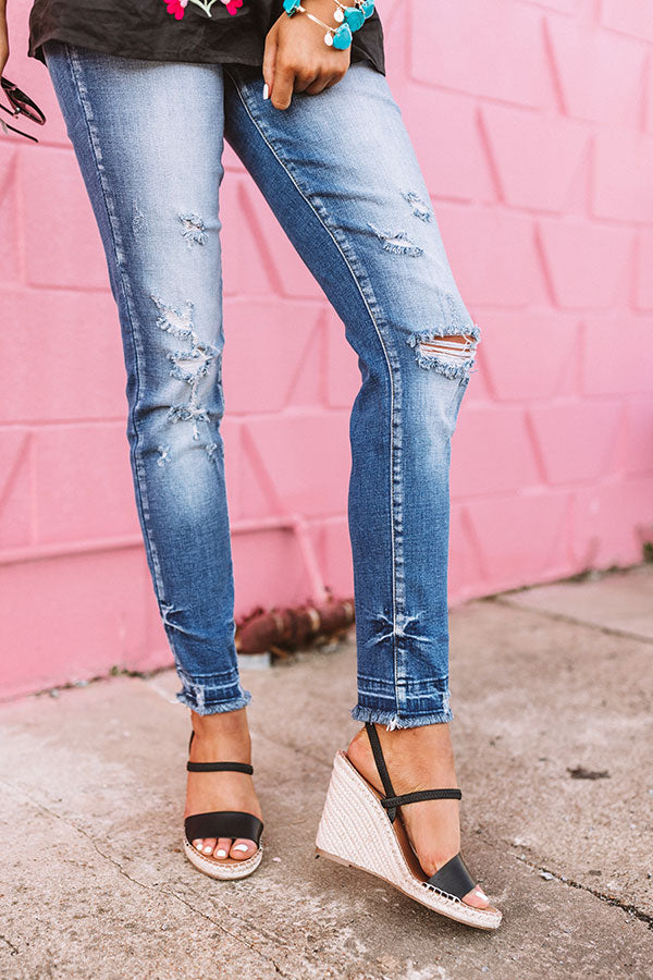 KanCan The Erissa High Waist Distressed Skinny Image - 4