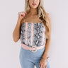 Forever Charming Snake Print Tank Image - 1