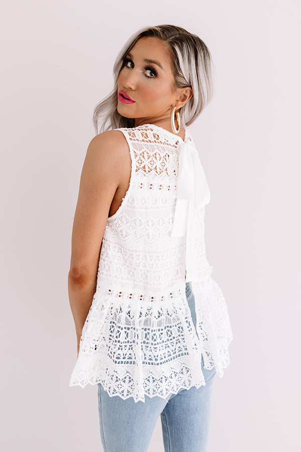 Path To Paris Crochet Top Image - 3