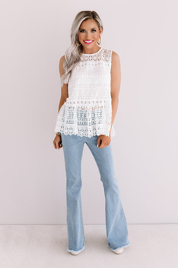 Path To Paris Crochet Top Image - 1