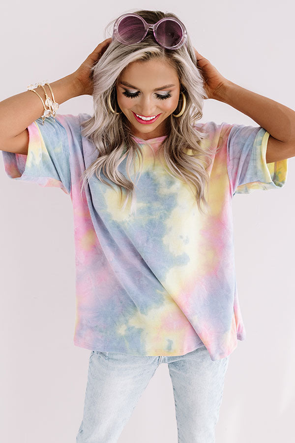 Santa Rosa Sunshine Tie Dye Tee Image - 1
