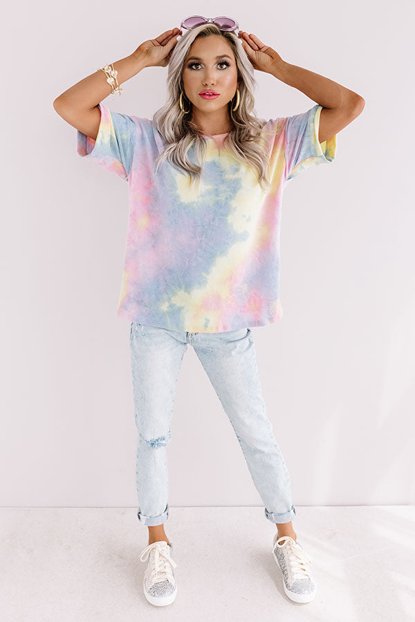 Santa Rosa Sunshine Tie Dye Tee Image - 2