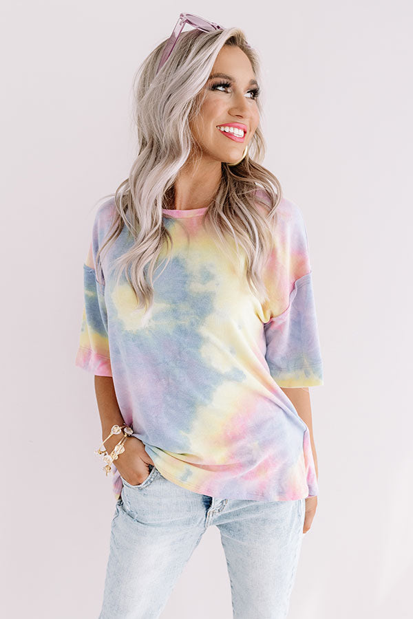 Santa Rosa Sunshine Tie Dye Tee Image - 3