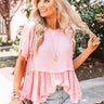Steadfast Love Shift Top In Pink Image - 1