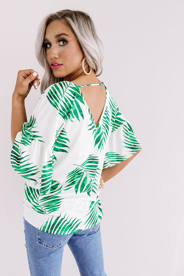 Path To Paradise Tie Top Image - 3