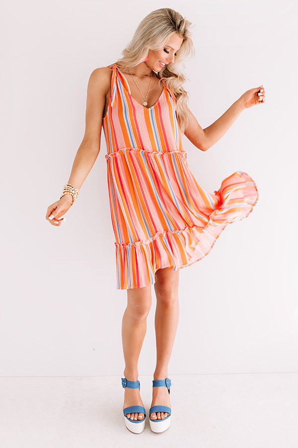 Beachy Vibe Stripe Dress Image - 1