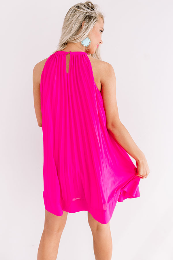 Arriving In Aruba Pleated Dress Image - 5