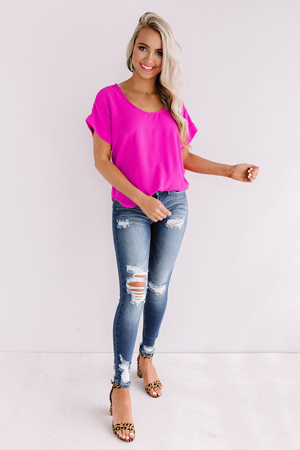 Calm Embrace Shift Top Image - 1