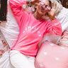 Homebody Sweatshirt in Pink Image - 1
