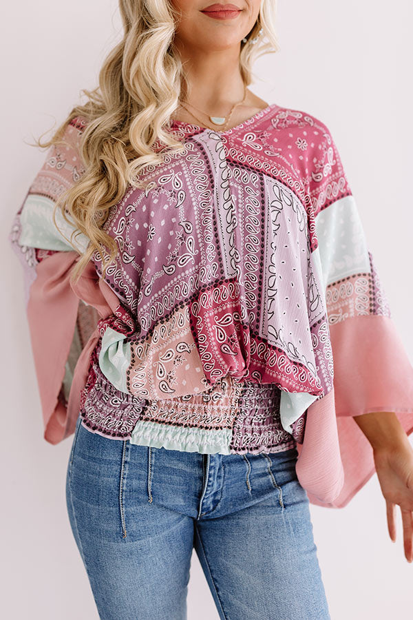 Sticking By You Paisley Top Image - 3