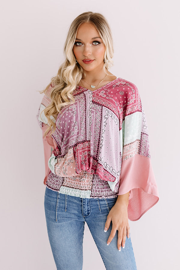 Sticking By You Paisley Top Image - 1