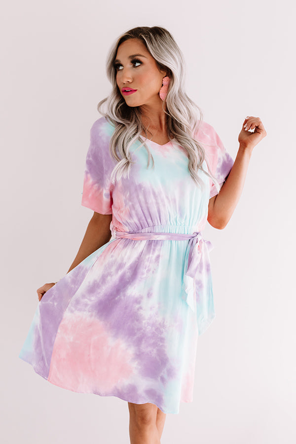 Maui Twist Tie Dye Dress Image - 1