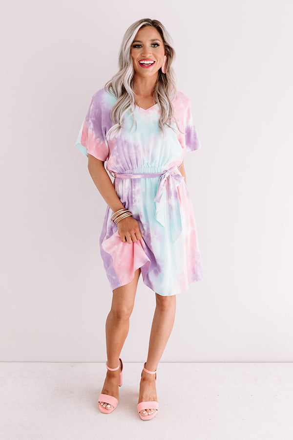 Maui Twist Tie Dye Dress Image - 2