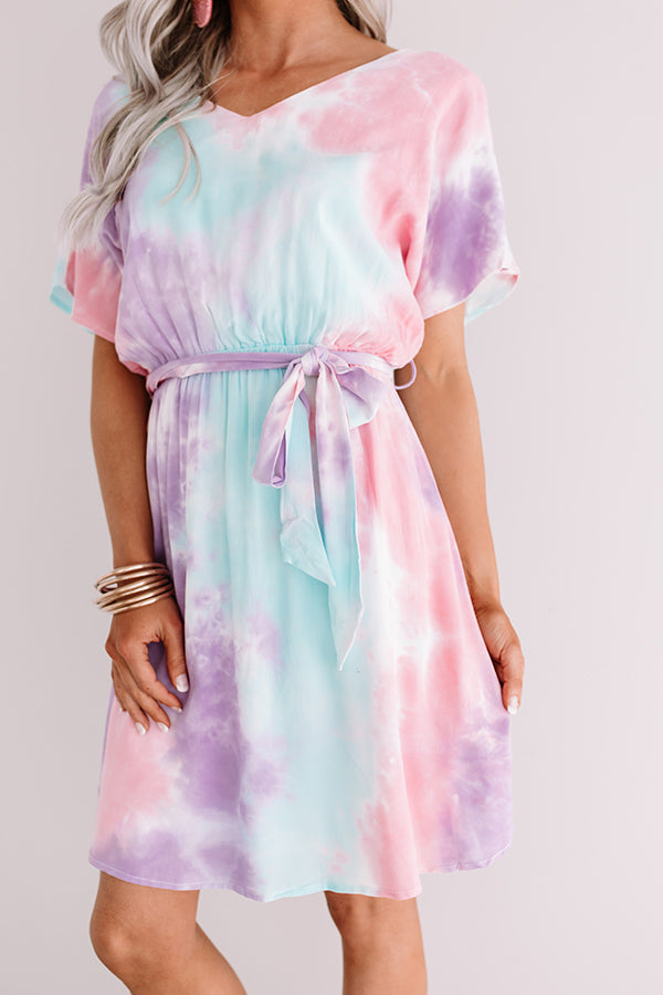 Maui Twist Tie Dye Dress Image - 3