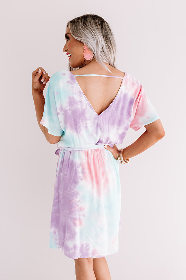 Maui Twist Tie Dye Dress Image - 5