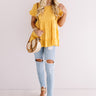Simply Southern Babydoll Top in Marigold Image - 1