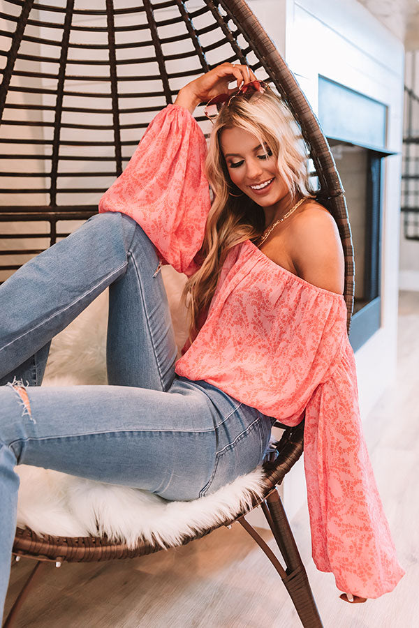 Drinks On Me Off Shoulder Top Image - 3