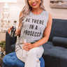 Be There In A Prosecco Boyfriend Tank in Airy Blue Image - 1