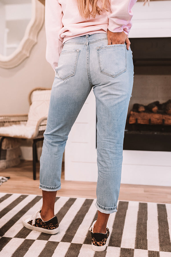 KanCan The River High Waist Distressed Relaxed Skinny Image - 3