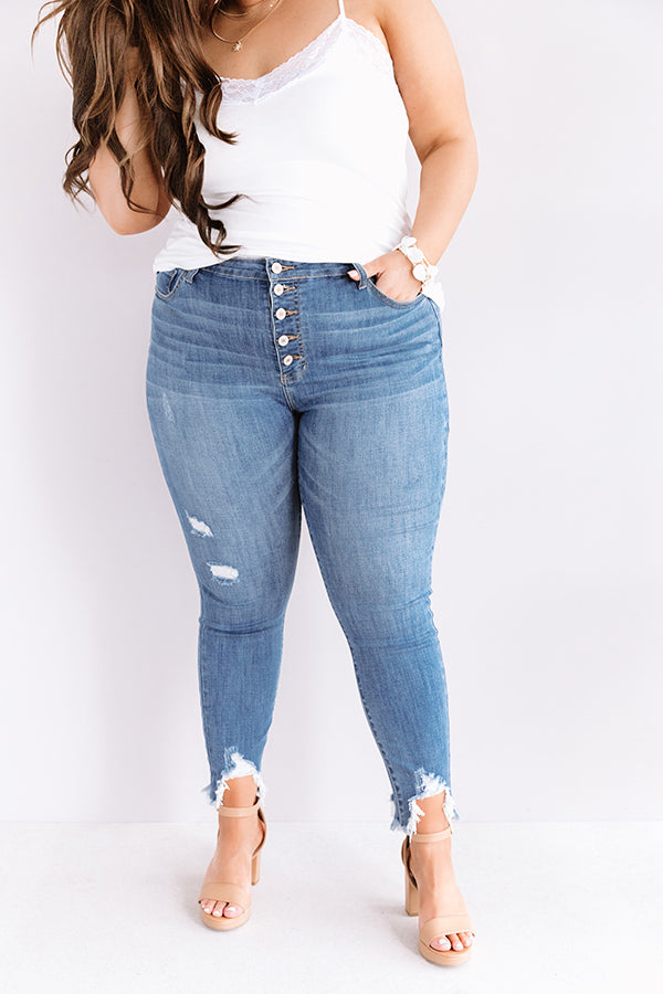 KanCan The Estelle High Waist Ankle Skinny   Curves Image - 4