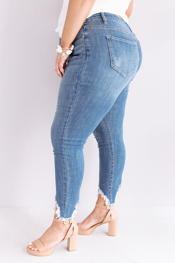 KanCan The Estelle High Waist Ankle Skinny   Curves Image - 5