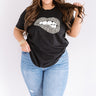 Leopard Lips Shift Tee In Black Curves Image - 1