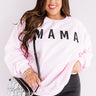 Mama Sweatshirt In Pink Curves Image - 1
