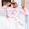 Quarantine And Chill Sweatshirt In Pink Image - 1
