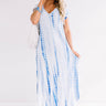 Portofino Party Tie Dye Maxi In Blue Image - 1