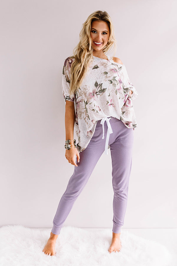 Small Town Memories Floral Knit Top Image - 3