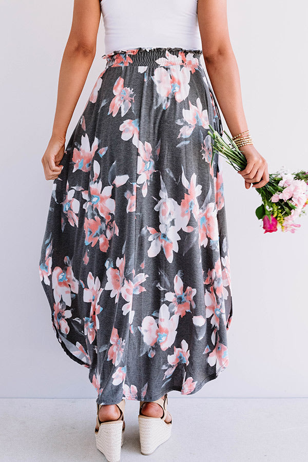 Better In Blooms Skirt In Coral Image - 5