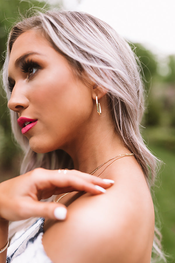 Kendra Scott Ellen Hoop Earrings in Gold – Impressions Online Boutique