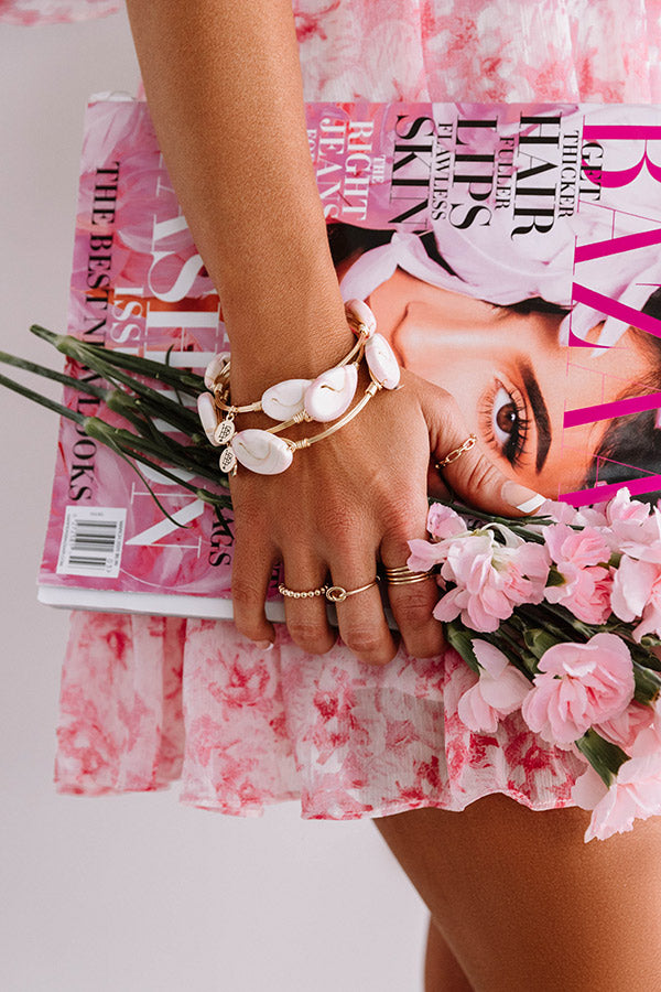 The Peony Bangle Bracelet Image - 1