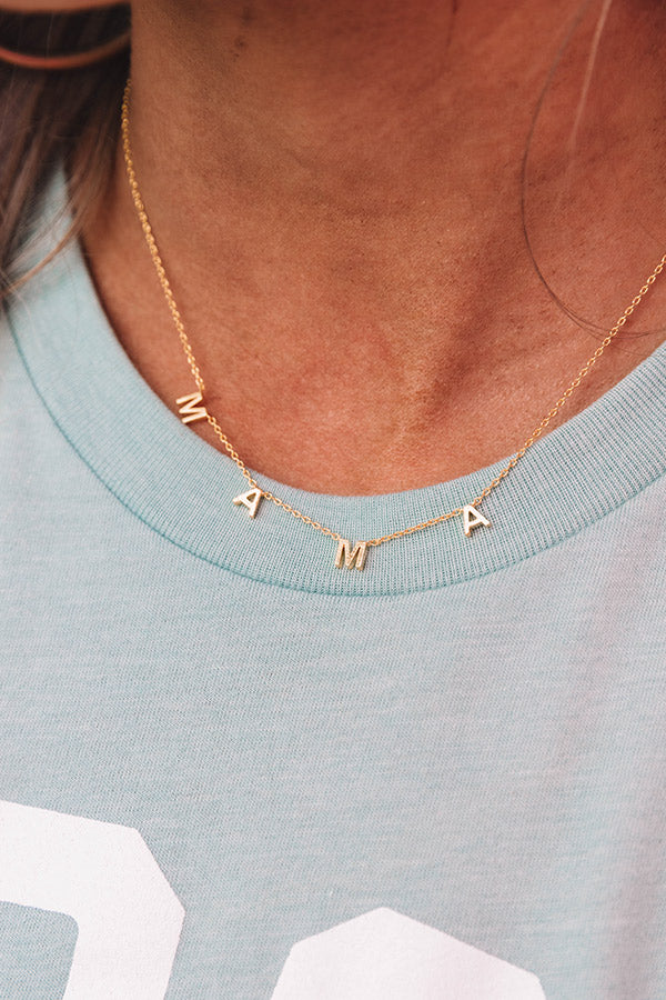 Mama Charm Necklace Image - 1