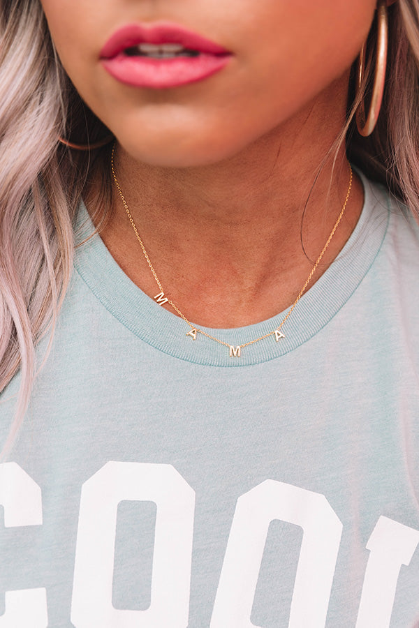 Mama Charm Necklace Image - 2