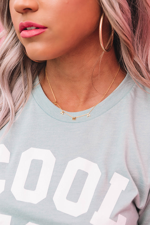 Mama Charm Necklace Image - 3