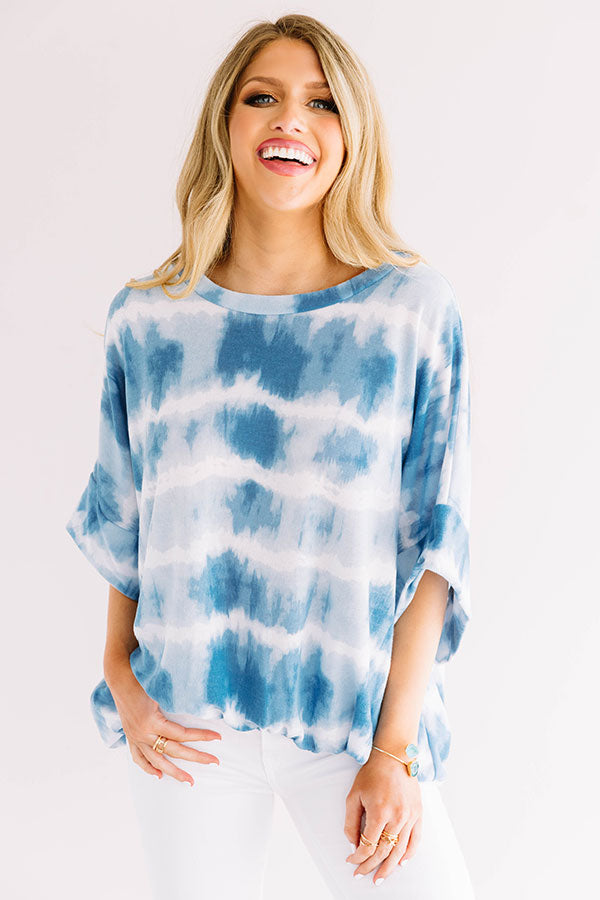 Sea Me Now Tie Dye Top Image - 2