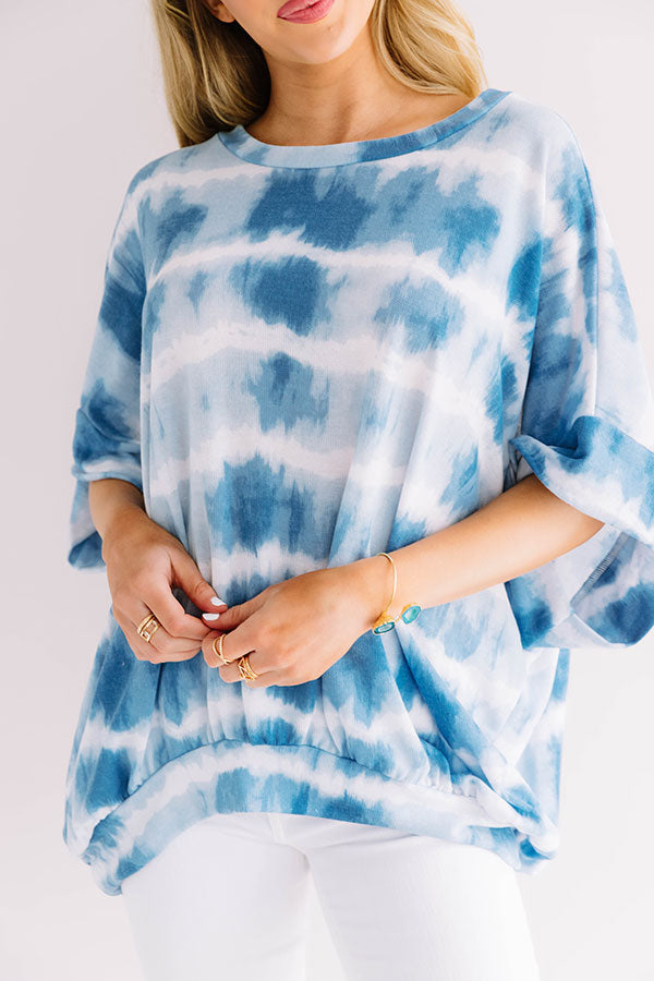 Sea Me Now Tie Dye Top Image - 3