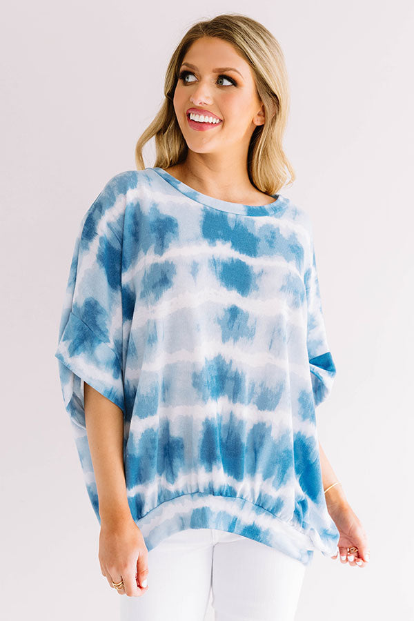 Sea Me Now Tie Dye Top Image - 5