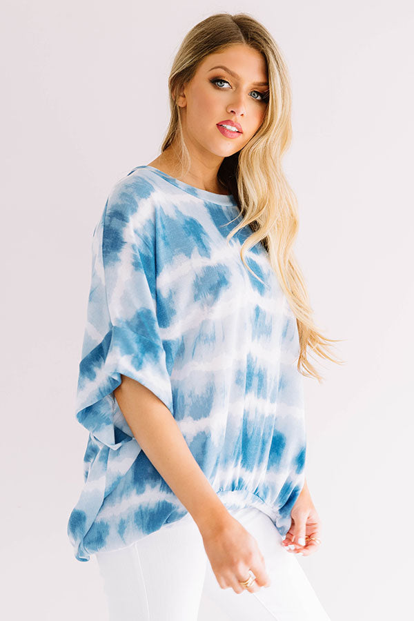 Sea Me Now Tie Dye Top Image - 4