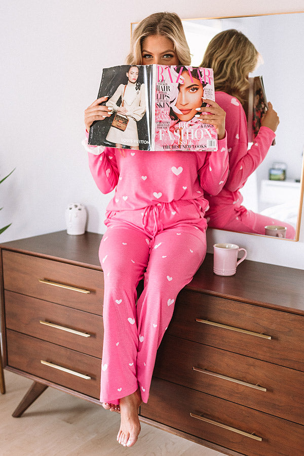 Heart Rush Pants In Pink Image - 4