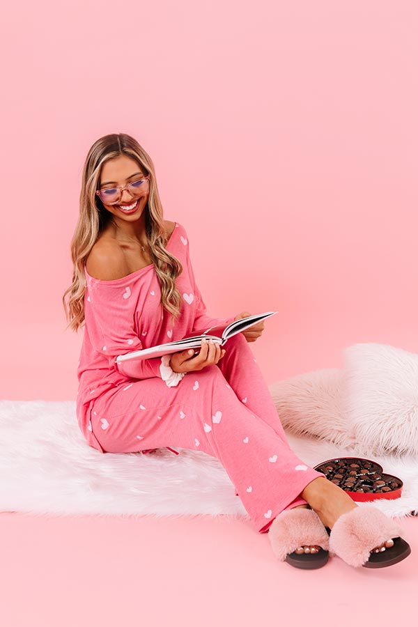 Heart Rush Pants In Pink Image - 2